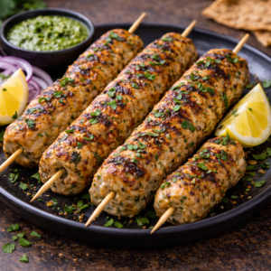 Chicken Seekh Kebab