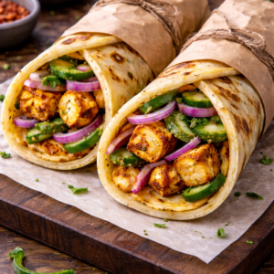 Paneer Tikka Roll
