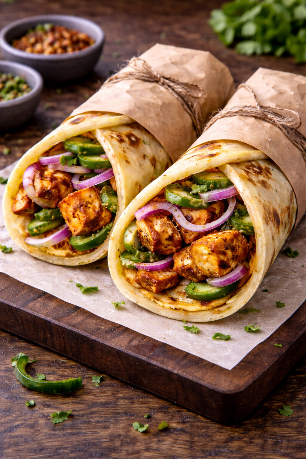 Chicken Tikka Roll